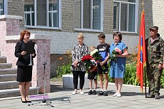 Мемориальная доска в честь Владимира Нестерова открыта в Шиханах