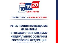 В Саратовской области продолжается регистрация кандидатов в депутаты Государственной Думы Федерального Собрания Российской Федерации девятого созыва