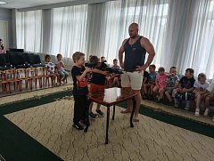 Взаимодействие детского сада и спортивной школы продолжается