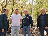 Антон Лещенко провел встречу с подрядчиками "Площади дружбы поколений"