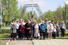 «Живая память поколений»: митинг прошёл на площади у Дворца культуры «Корунд»