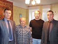 Ветеран Великой Отечественной войны Алексей Викторович Баранов отмечает свой 100-летний юбилей