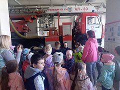 В  шиханском детском  саду  отметили  День  пожарной  охраны