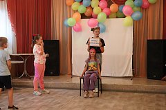 Бумажная детская дискотека прошла в Шиханах