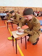 Будущие защитники приняли участие в военизированной эстафете "Игры отважных"