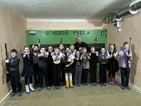 "ОРЛЯТА РОССИИ" посетили занятие по пулевой стрельбе
