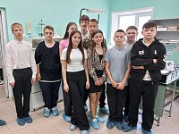 Для восьмиклассников прошла профориентационная встреча