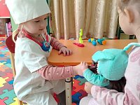 В детском саду прошла экскурсия в кабинет старшей медицинской сестры