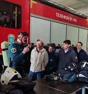 Герои в форме: Подопечные Шиханского дома-интерната в гостях у спасателей! 