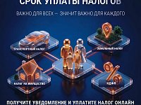  налоги физических лиц за 2025 год необходимо оплатить не позднее 1 декабря 2026 года