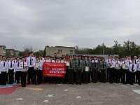 Традиционный Смотр строя и песни прошёл в школе № 12