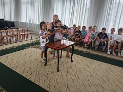 Взаимодействие детского сада и спортивной школы продолжается
