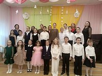 Вечер фортепианного ансамбля прошел в Детской школе искусств 