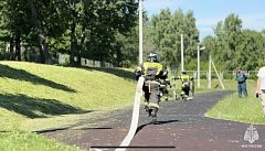 Пожарные МЧС продемонстрировали профессионализм на соревнованиях