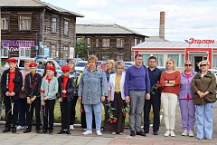 В Шиханах прошел митинг ко Дню памяти и скорби