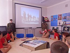 Урок Мужества посвятили Сергею Мартынову