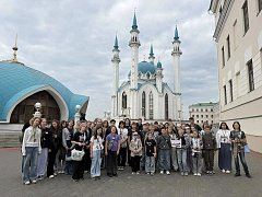 22 ученика ДШИ №2 г. Шиханы посетили г. Казань в рамках национального проекта «Семья»! 