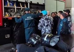 Герои в форме: Подопечные Шиханского дома-интерната в гостях у спасателей! 