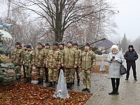 В день рождения Героя России Александра Потапова в городе прошёл памятный митинг 