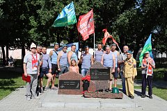 Шиханские десантники отметили праздник