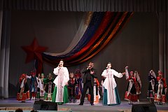 В ДК «Корунд» состоялся праздничный концерт ко Дню Победы «Нам этот мир завещано беречь»