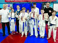 Команда Шихан по Киокусинкай выступила в открытом первенстве Вольского района по Киокусинкай